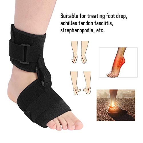 Yinhing Ortesis para pies, Tobilleras Foot-Up Ortesis Foot-Up, Ayuda con los pies para soltar el Alivio del Dolor en Las articulaciones Comodidad Cojín Ajustable para Hombres y Mujeres