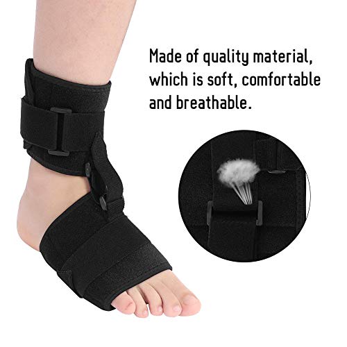 Yinhing Ortesis para pies, Tobilleras Foot-Up Ortesis Foot-Up, Ayuda con los pies para soltar el Alivio del Dolor en Las articulaciones Comodidad Cojín Ajustable para Hombres y Mujeres