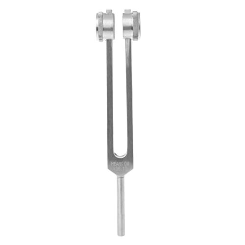 Youlin - Diapasón terapéutico, Kit de instrumentos médicos para eliminar el estrés, chakra, de aluminio, 136,1 Hz