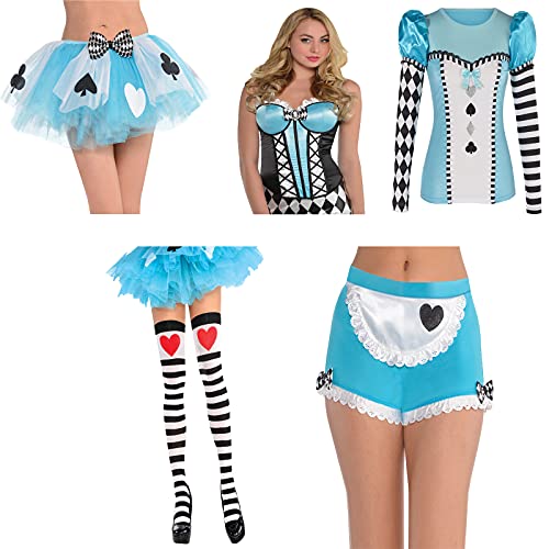 Yummy Bee - Alice In Wonderland Corsé - Disfraz de cuento de hadas para mujer - (talla S/M 6 8 10)