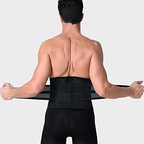 Yuvera Faja de apoyo para la parte inferior de la espalda, cinturón de cintura para entrenamiento posparto, estómago lumbar, para ciática, hernia de disco