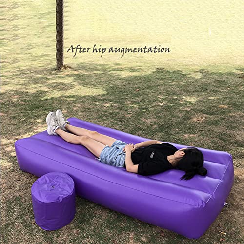 YXZCY Cama Inflable De Nalgas Completas, Cama Inflable Portátil con Bomba De Aire Eléctrica Cojín De Cama De Aire para Acampar para Reparación De Glúteos Después De La Cirugía