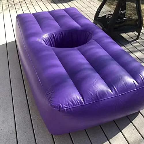 YXZCY Cama Inflable De Nalgas Completas, Cama Inflable Portátil con Bomba De Aire Eléctrica Cojín De Cama De Aire para Acampar para Reparación De Glúteos Después De La Cirugía