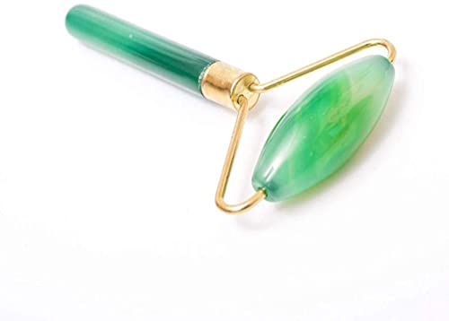 ZAFUU Herramientas de Belleza antienvejecimiento de Roller de Jade Facial for Adelgazar, tonificar y reafirmar la Piel | Reduce los Ojos hinchados y Las Arrugas firmes. νετωgygagaτο-10-04-L