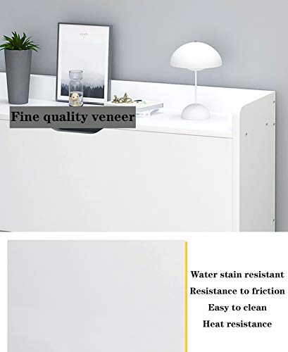 Zapatero con Cubeta Basculante Ultrafino 17 Cm Entrada para El Hogar Gabinete De Entrada De Gran Capacidad Armario De Almacenamiento Simple Económico Zapatero