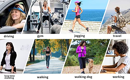Zapatillas de Deporte Exterior ,Zapatillas de deporte de malla transpirable para mujer de , ideales para correr, con plataforma y cojín de aire,Red_36