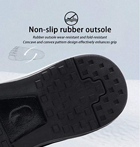 Zapatillas de Deporte Hombre Mujer Running Bambas Ligero Zapatos para Correr Respirable Calzado Deportivo Andar Crossfit Sneakers Gimnasio Moda Casuales Fitness Outdoor Blackwhite 46