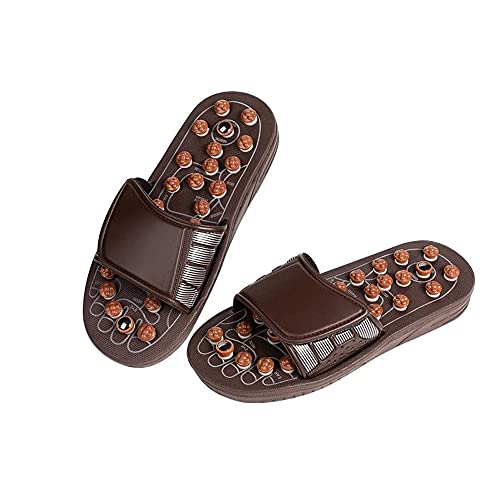 Zapatillas de Masaje de Salud, Masajeador de Pies para Reflexología, Chanclas de Masaje de Reflexología, Zapatos de Masaje de Terapia Magnética, Zapatos de Masaje de Relajación, (M 38-39EU)
