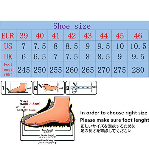 Zapatillas deportivas para hombre, para correr al aire libre, para correr, deportes, casual, transpirable, de malla, para fitness, color negro, 40