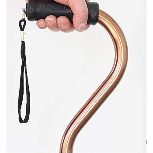 ZCXBHD Bastones De Trekking De Aluminio Muletas Muleta Telescópica Ligera De Caña De Cuatro Patas del Anciano Oro,Silver