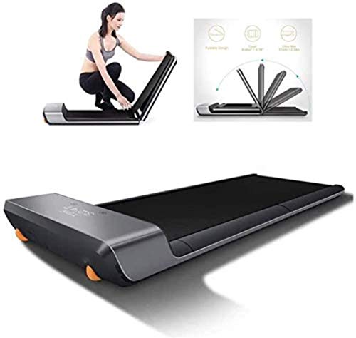 ZGQ Plegable Cinta de Correr, la Correa máquina caminadora eléctrica GB con la instalación y sin Ruido, Fase de succión SpeedControl, Oficina, undercounter 0-6 km/h, Equipo de Gimnasio en casa