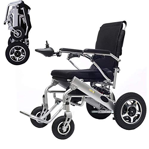 ZHITENG Portátil de Silla de Ruedas Eléctrica Premium, Doblar Amp; Viaje Ligero Silla de Ruedas Eléctrica, 25Kg, Aprobado por la Fda gdfgdfgsdf
