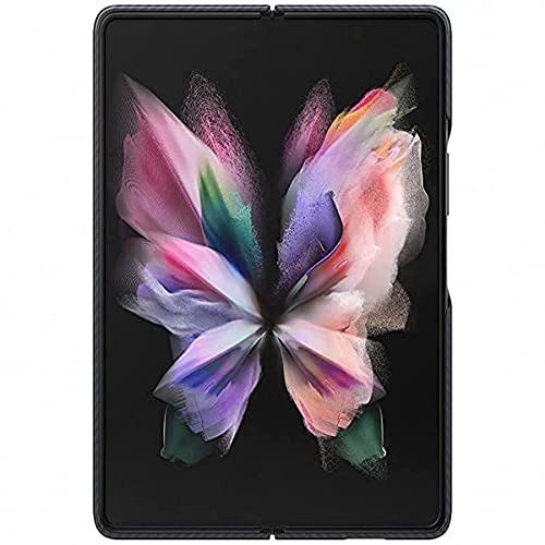 zimisu Funda para Samsung Galaxy Z Fold 3 5G, ultra delgada película de alta definición todo incluido protección integrada, cubierta plegable para teléfono con patrón cruzado