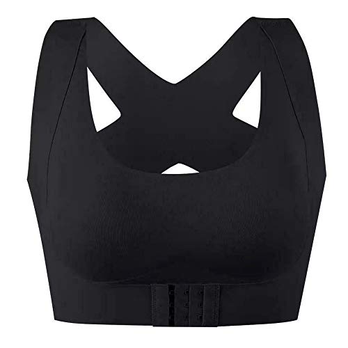 ZYANUGR Sujetador elástico a Prueba de Golpes Que no Deja Marcas, Corrector de Postura, Ropa Interior de corrección de cifosis, Chaleco Trasero Dos en uno