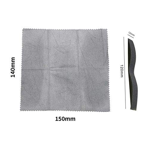 1 Pack Toallitas Antivaho Gafas Mascarilla, Gamuza antivaho, Larga Duración, Incluye Puentes Nasales