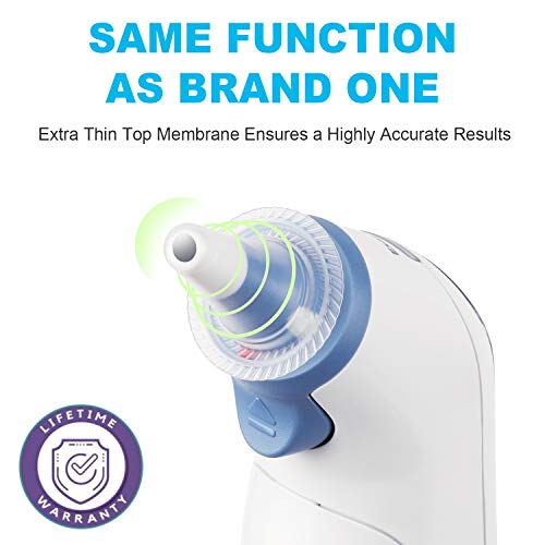 100x Fundas Desechables de Recambio | Protectores de lente del ThermoScan de Braun para Termómetros de Oído | Adaptables a Toda la Gama de Braun ThermoScan IRT | Paquete de 100 Unidades