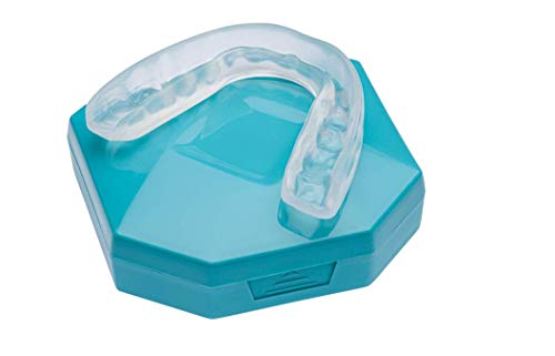2 Férula Dental Placa de Descarga Nocturna Protector Bucal para dormir contro Bruxismo Rechinar los dientes y los Trastornos del ATM