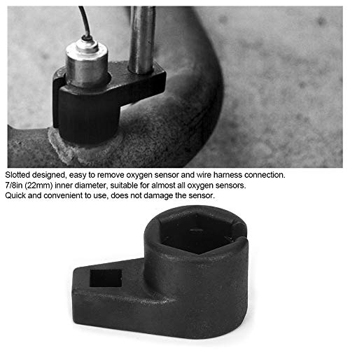 7/8 en Oxígeno Sensor Manga, Oxígeno Sensor con Hierro Cable Aprovechar Conexión 1.2 en