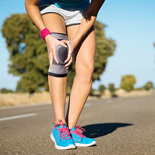 Actesso Manga Rodillera de compresión esguinces y distensiones de Rodilla o Lesion Deportiva (Pequeña)