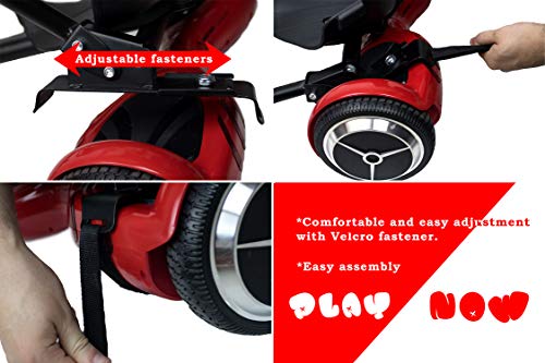 Airel Hoverkart | No Incluye Hoverboard | Hoverkart Metal | Hoverboard Asiento Kart | Hoverkart Asiento Kart | Medidas: 55x47x20 cm