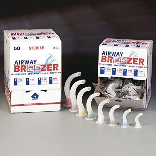 Airway-Breezer una vez Guedel-tubo estériles Gr, 00, colour azul
