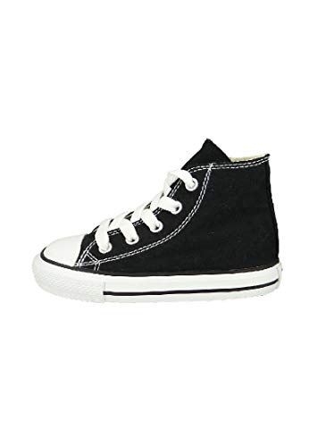 All Star Kids Shoes Black Canvas 7J231C