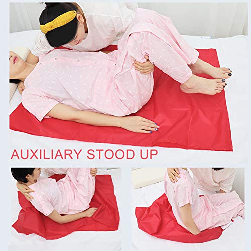Almohadilla de Cama de posicionamiento, sábana de Paciente, sábana de elevación, Tablas de Transferencia de Cama Reutilizables y Lavables, Cuidado en el hogar para Levantar y(110 * 68)