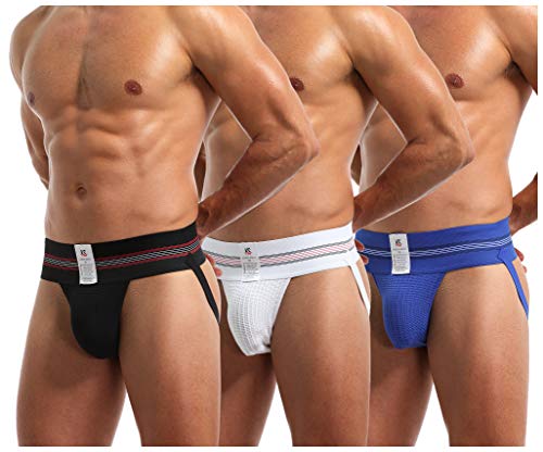 Arjen Kroos Jockstrap Suspensorio para Hombre Sexy Tanga Slips Ropa Interior Thong lencería Deporte