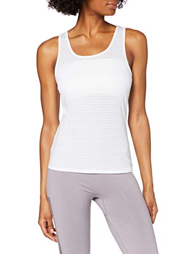 AURIQUE AZ20SS013 Camisetas de Gimnasio para Mujer, Blanco, 42