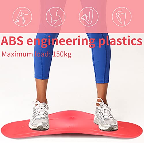 Balance Board con Asas Tabla de Equilibrio Balance Trainer Cojín de Equilibrio Twist Waist Disc Board, Plataforma de Equilibrio para Yoga Pilates Coordinación y Equilibrio Equilibrio Fitness