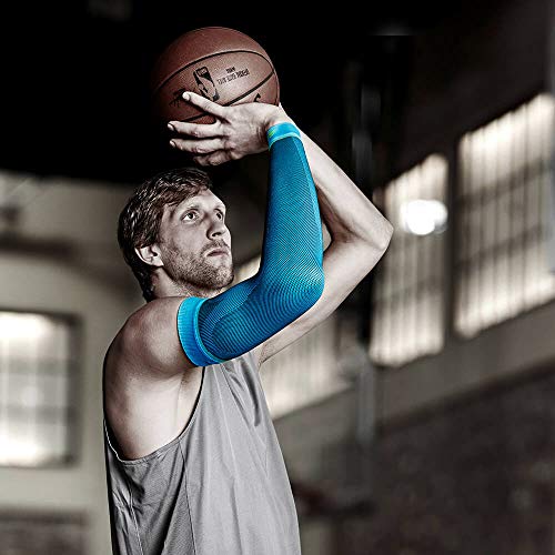 BAUERFEIND, 1 par de muñequeras Deportivas de compresión, Unisex, Derecha e Izquierda, para Deportes de Pelota y Resistencia, Fortalecer los músculos, Mujer, Color Azul Marino, tamaño L Kurz