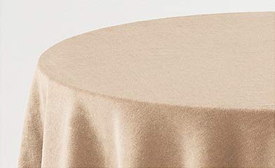 BENEDETTAHOME Falda Mesa Camilla Rectangular Lisa Terciopelo 90x160cm. Beige