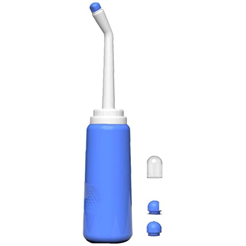 Bidé pulverizador posparto botella botella portátil tocador de viaje bidé baño vaginal lavado vaginal para bebés mujeres postrado de paciente