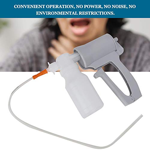 Bomba De Succión De Flema, Bomba De Succión De Esputo Ligera Portátil Portátil Multifuncional Con Tubo De Succión Desechable, Adecuada Para Uso Diario En El Hogar O De Emergencia