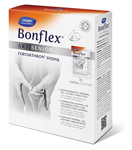 Bonflex Artisenior con Fortarthron 2055mg 30 Sobres para aliviar molestias articulares | Contribuye en una mejor movilidad | Con efecto analgésico