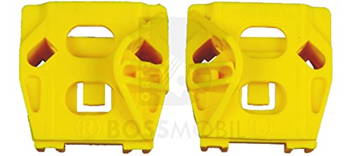Bossmobil compatible con Golf, Bora 9-3 (YS3F), (Kombi), Delantero derecho o izquierdo, kit de reparación de elevalunas eléctricos