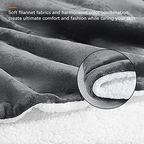 Calienta Cama, Manta Eléctrica de Franela, Manta Térmica, Lavable, con Apagado Automático, Temporizador, Protección contra Sobrecalentamiento, Temperatura Ajustable, Interruptor Extraíble, 180*130 cm