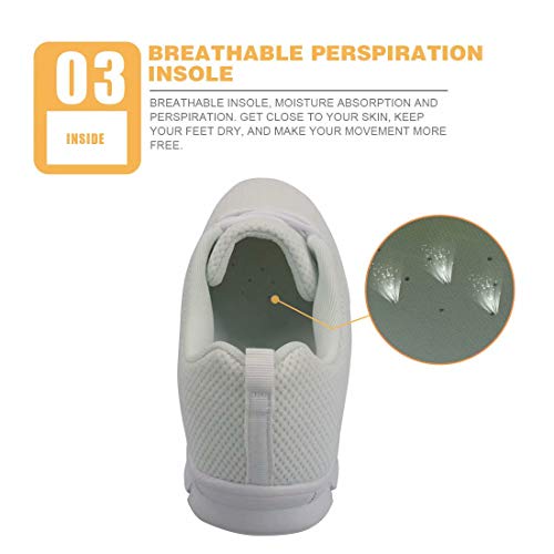 chaqlin - Zapatillas para correr Galaxy de malla transpirable, con un diseño moderno, para hombres y mujeres, color, talla 38 EU