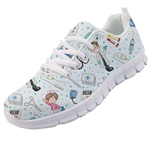 chaqlin - Zapatillas para correr Galaxy de malla transpirable, con un diseño moderno, para hombres y mujeres, color, talla 38 EU