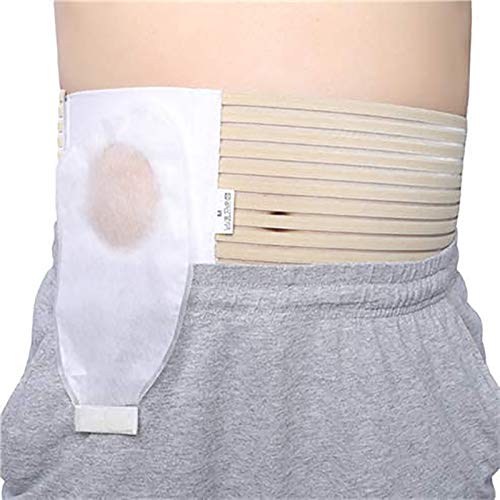 Cinturón De Ostomía Abdominal Brace, Faja De Soporte De Ostomía Para Abrir La Bolsa De Colostomía Prevención De La Hernia Paraestomal, Cinturón Abdominal De Fístula De Cuatro Estaciones Elástico