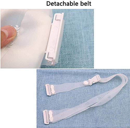 Cinturón de soporte impermeable de ostomía, bolsa de drenaje de tipos de ducha, cierre for el cuidado de la colostomía Adorno de la vejiga Corte completo de la cintura orina Cinturón de apoyo de la he