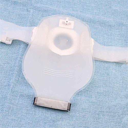 Cinturón de soporte impermeable de ostomía, bolsa de drenaje de tipos de ducha, cierre for el cuidado de la colostomía Adorno de la vejiga Corte completo de la cintura orina Cinturón de apoyo de la he