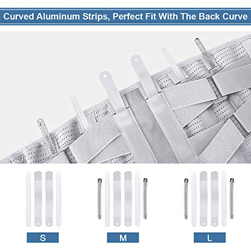 Cinturón de Soporte Lumbar, Cinturón Lumbar Soporte Lumbar, Faja lumbar ajustable, Lumbar para la Espalda el alivio del dolor lumbar, Lesiones, Ciática, Hernia de Disco(L)