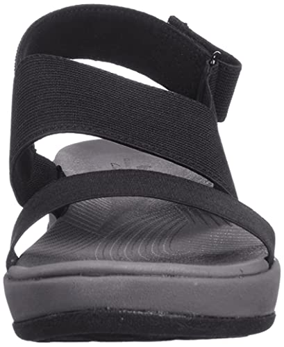 Clarks Arla Jacory, Sandalias de Talón Abierto Mujer, Negro (Black-), 38 EU