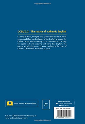 COLLINS COBUILD ADVANCED LEARNER'S DICTIONARY: 9th EDITION (Collins COBUILD Dictionaries for Learners)
