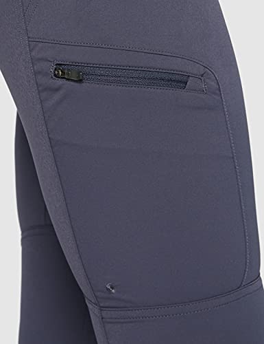 Columbia Pantalones Altos Passo para Mujer, Tinta India, Talla 2