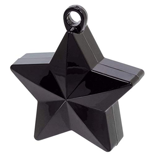Contrapesos para Globos 150 Gramos Estrella Negro