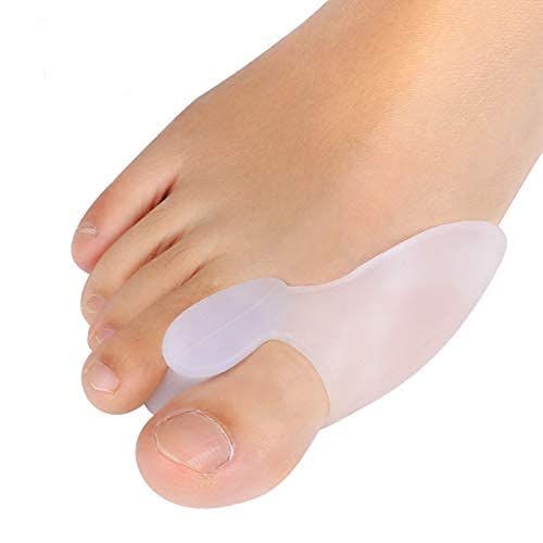 Corrector de Juanetes para los pies juanetes, tratar un Dedo del Pie en Martillo, Dedo Superpuesto y Dedo Torcido, Kit Protector de Juanetes de Gel para Dedos Gordos para Hombres y Mujeres