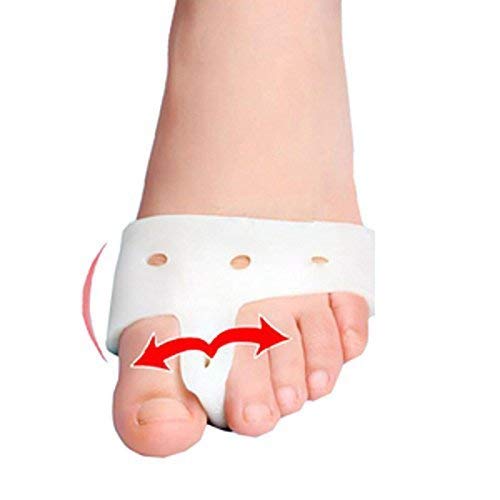 Corrector Valgus Corrección de férulas de Pulgar para Huesos Separador de Dedos del pie Herramientas de pedicura Plantar, enderezadores de los pies para Dedos curvados