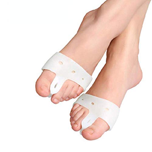 Corrector Valgus Corrección de férulas de Pulgar para Huesos Separador de Dedos del pie Herramientas de pedicura Plantar, enderezadores de los pies para Dedos curvados